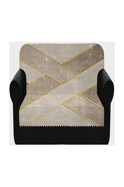 Else Halı Galben Maro Canapea 3d Cu Motiv Canapea Extensibila Husa Scaun 100x175cm