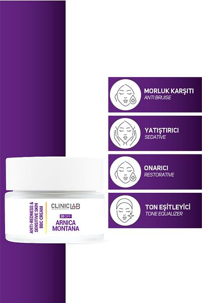 Cliniclab Arnica Montana Renewing and Brightening 30 Spf Bbc Cream 20 ml