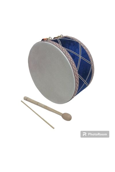 badi hediyelik Büyük Boy Deri Davul (32cm) Ilkokulların Tercihi Gösteri Davul