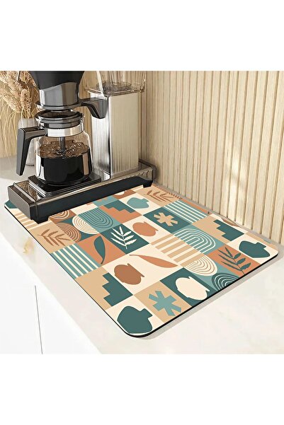 Else Dekor Килимок для сушіння посуду на стільниці нековзний водопоглинаючий килимок для сушіння тканини DSN6
