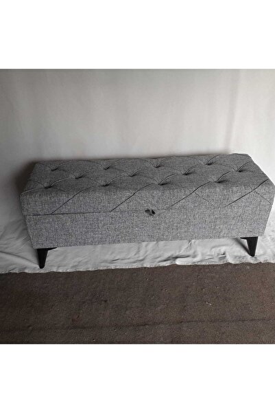 YUSE MOBİLYA VE AKSESUAR Yatak Ucu Puf 120 X 40 X 45