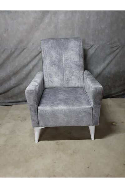 YUSE MOBİLYA VE AKSESUAR Berjer Gri - Beyaz