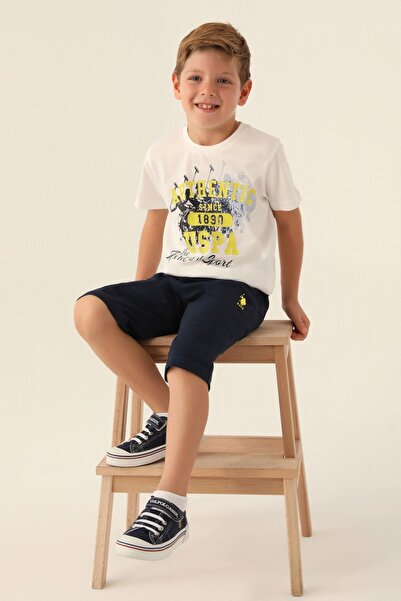 U.S. Polo Assn. 4-15 години Лицензиран от US Polo ASSN отбор за момчета - Екру