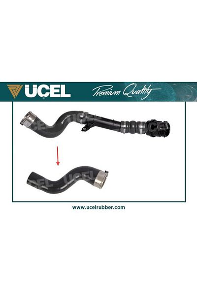Üçel Megane-IV Kadjar Talisman 1.5 DCI K9K - Turbo Pipe Plastic Mixer 144609787 R SOT