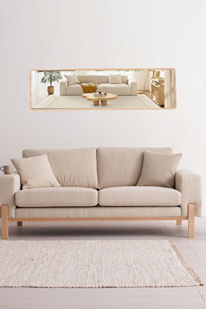 OlcayAksesuar Yatay 120X43 cm Hol Konsol Dresuar  Antre Koridor Aynası Salon ...