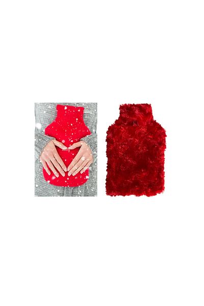 Sia Red Warm Water Bag - 1 Liter Thermophore, 26x17x2 cm