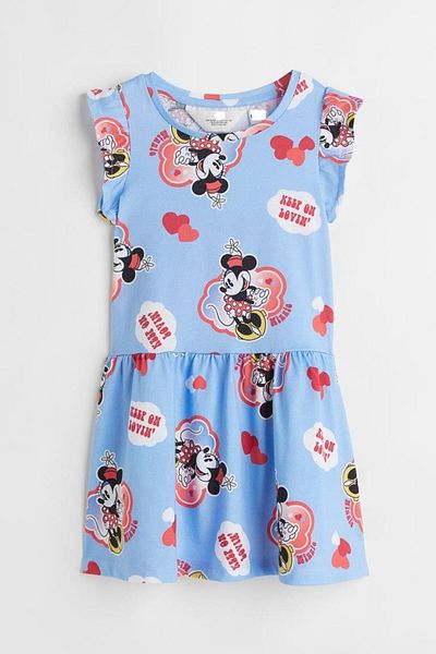 SeaBubbles Καλοκαιρινό φόρεμα Minnie Girl's Combed Cotton