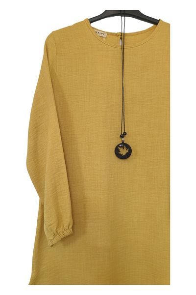 GGMM Battal Linen Ayrobin Tunik (UNPENDED)