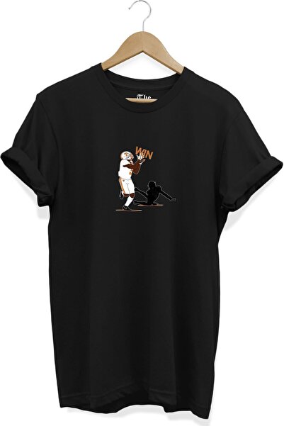 The Baski Crna unisex majica za američki fudbal - Pittsburgh Steelers Štampan...