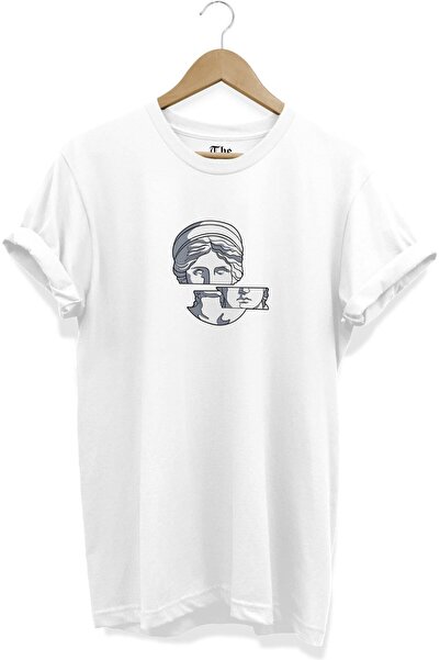 The Baski Λευκό Unisex Venus De Milo Ancient Greek printed κοντομάνικο μπλουζάκι