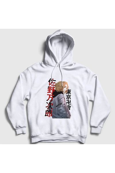 The Baski Суитшърт от 100% памучен полар с 3 нишки и щампа Anime Mikey Tokyo