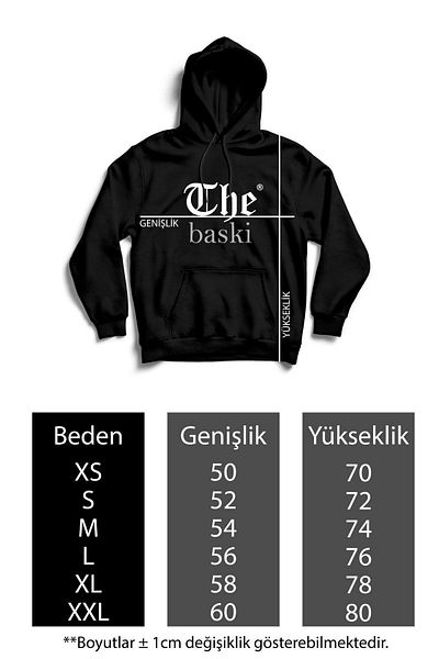 The Baski Unisex Μαύρο Stupid Text με στάμπα καγκουρό με κουκούλα υψηλής ποιότητας Premium φούτερ
