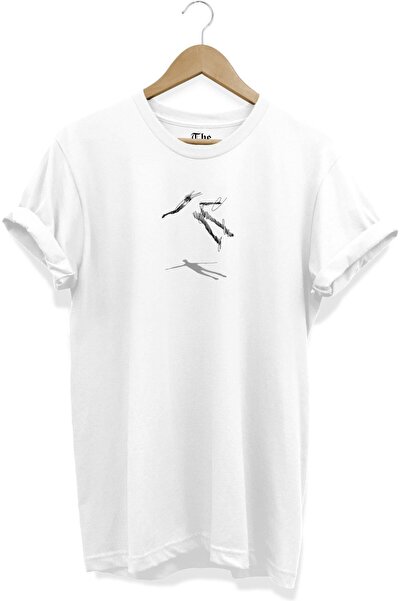 The Baski Bela unisex majica kratkih rukava sa senzornim printom