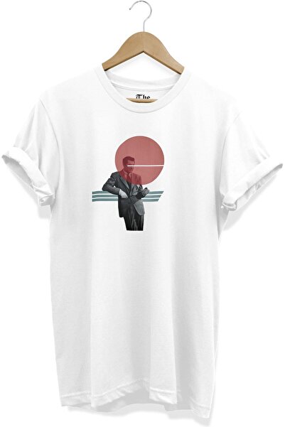 The Baski Bela unisex košulja za muškarce Štampano Cool kratki rukav T-shirt