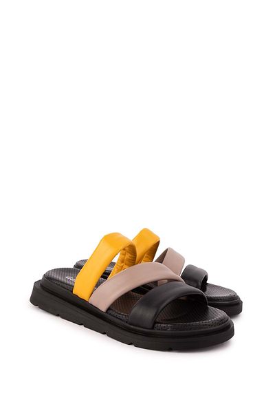 Gondol Papuci de damă din piele naturală - Design confortabil și elegant ayh.45