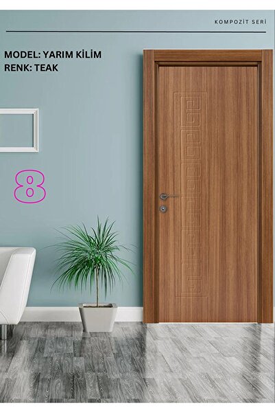 Hırdavat YARIM KİLİM TEAK KAPI KOMPOZİT MEMBRAN