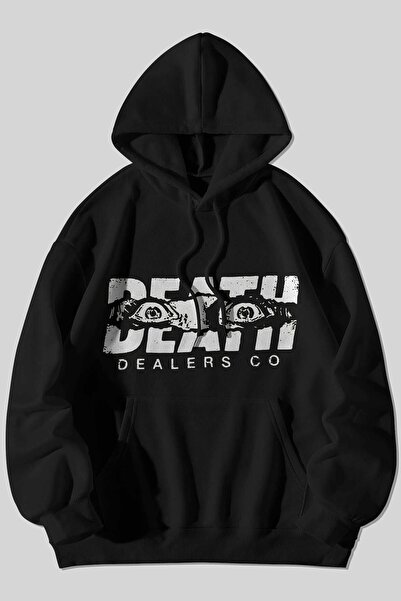 The Baski Death Štampano 100% pamuk P Flis Crna Premium majica