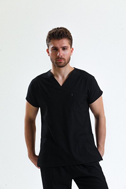 Ehil Uniforma Likralı Doktor/Hemsire Forma ( Unisex kesim )