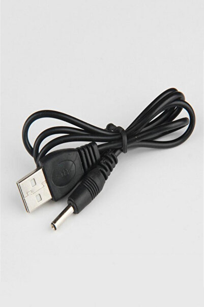 Profisher Usb Dc 5v Güç Kaynağı Şarj Adaptörü Kablosu 3.5mm Jaklı Mosunx Siyah