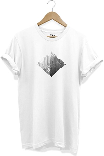 The Baski Beli unisex pejzaž - Cellar Štampano dizajn kratkih rukava T-shirt