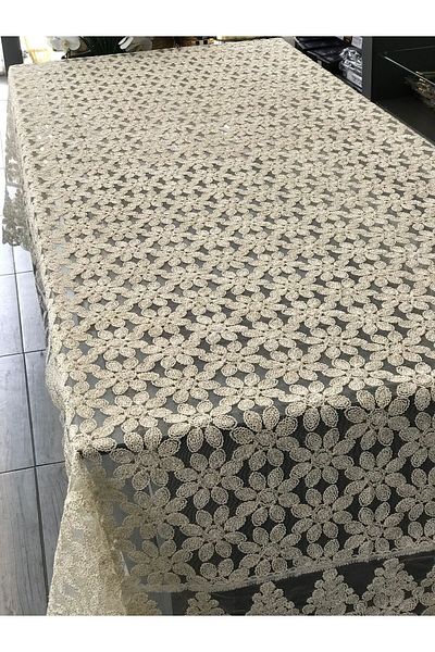 Santara Avangarde 160x260 Simli Guipure și cârpă de masă fără griji