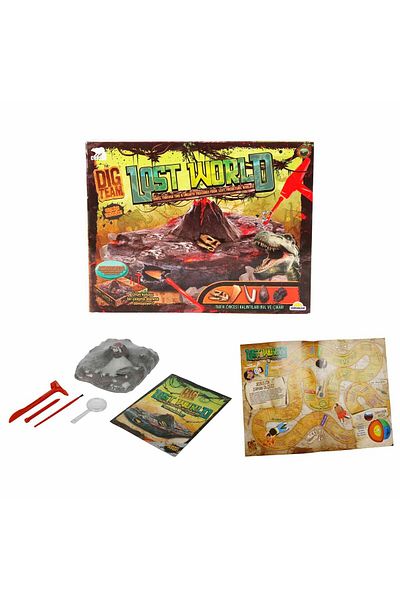 Sunman Volcanic and Archaeological Prehistoric Antique Excavation Set - Lost World