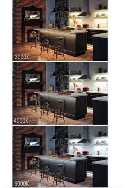 ALLES Samsung 12v Silikonlu Ip65 Beyaz Şerit Led 5mt/paket