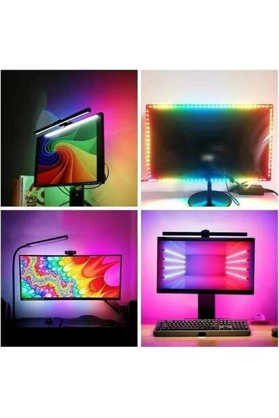 ALLES Televizyon Monitör Arkası Kumandalı Rgb Şerit Led 3 Metre