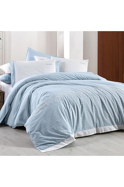 Sarev Set cuvertură dublu Olric Blue - 100% bumbac