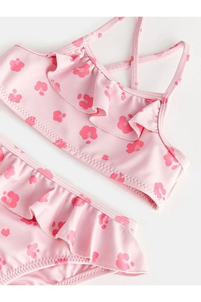 LC Waikiki LCWAIKIKI Baby-Mädchen-Bikini mit Blumenmuster