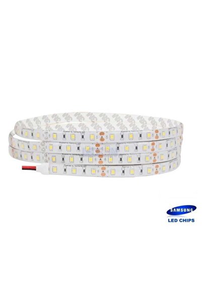 ALLES Samsung 12v Silikonlu Ip65 Beyaz Şerit Led 5mt/paket