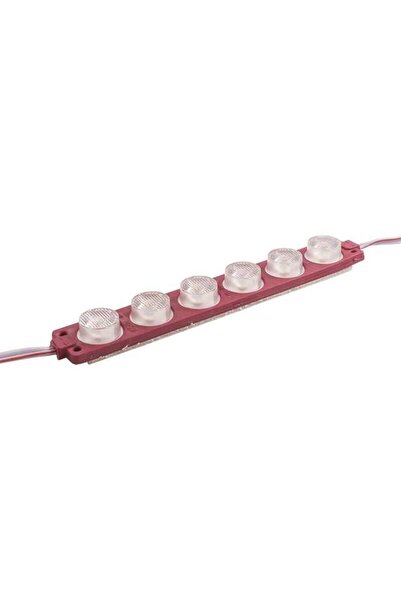 ALLES 12V KIRMIZI 6 WATT 6LI MERCEKLİ MODÜL LED - 10 ADET