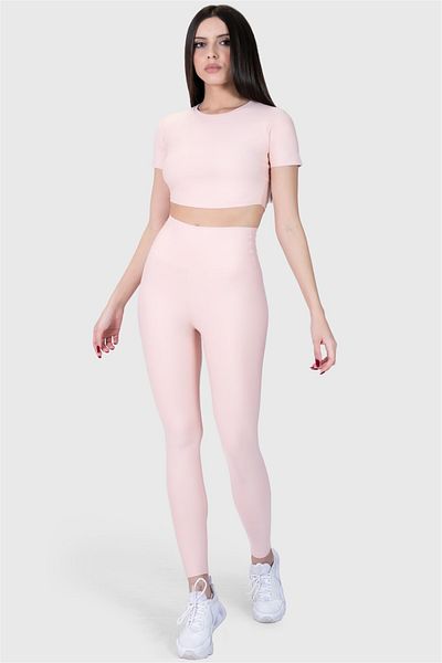 Superstacy Popi Popi High Waist Salmon Sports Leggings