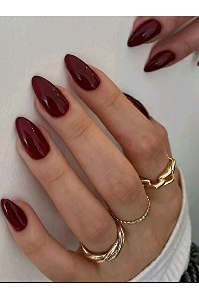 ELNİL BUTİK 24 lü Düz Zarif Model Takma Tırnak Setleri