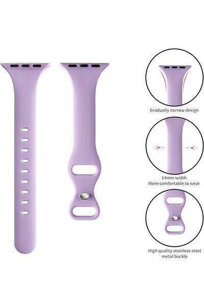 mimtec Apple Watch Compatible 38mm 40mm 41mm 1/2/3/4/5/6/se/7/8/9 Se 2 Sport Band