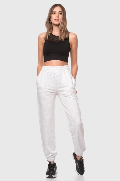 Superstacy Pantaloni de sport Jogger Gri Melange