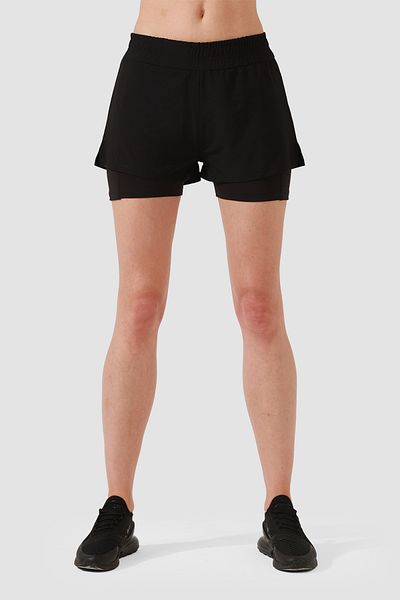 Superstacy Lille Black Short Sports Leggings