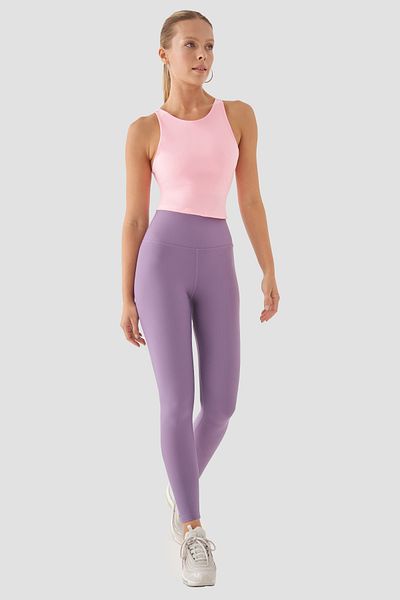 Superstacy Popi High Waist Lilac Sports Leggings