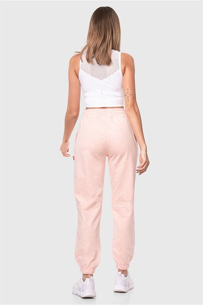 Superstacy Salmon Melange Jogger Sweatpants