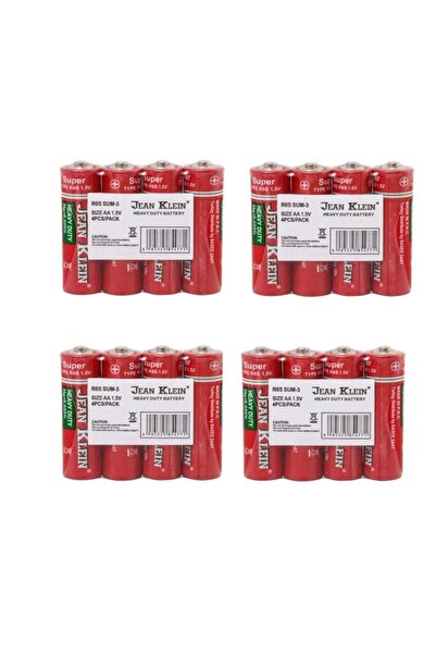 Genel Markalar Kalem Pil Jean Klein Aa Kalem Pil 16 Adet 1,5 V