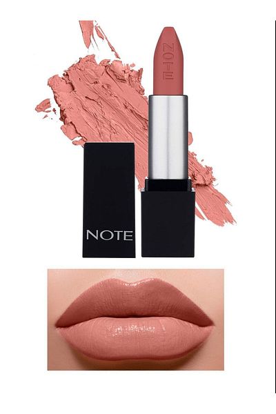 NOTE Mattever 06 Sunset Party Pink Lipstick - Semi Matte Satin Finished Lipstick