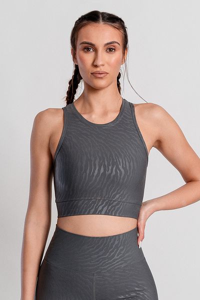 Superstacy Tiger Smoked Sports Bustier