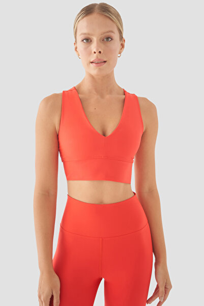 Superstacy Nichole Pomegranate Flower Sports Bra