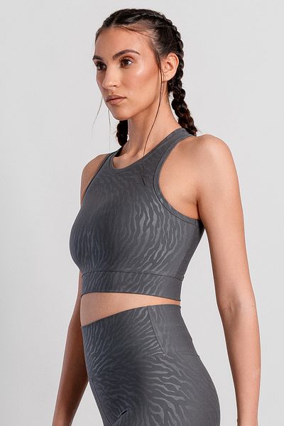 Superstacy Tiger Smoked Sports Bustier