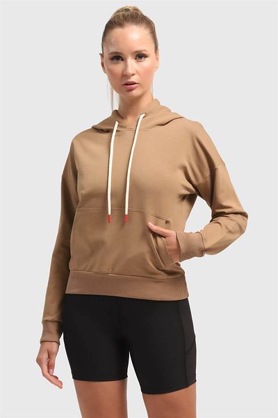 Superstacy Women's Brown Sweatshirt