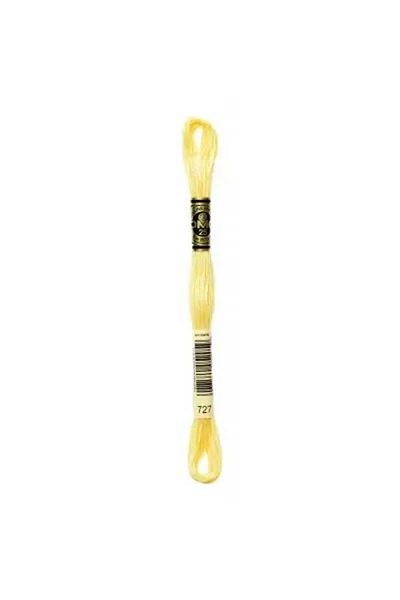Dmc Muline Hand Embroidery Threads - 8 M - Color No 727