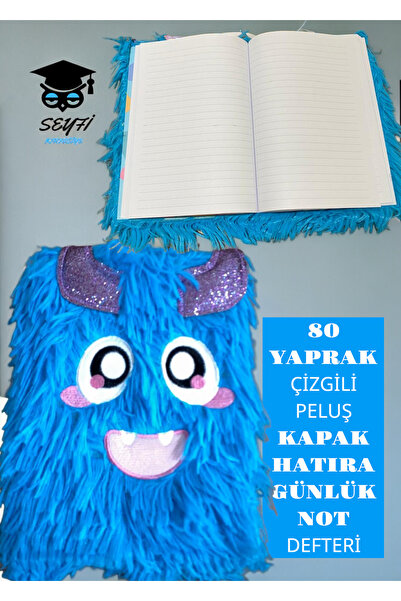 SEYFİKİRTASİYE VELIČINA 80 listova Prugasto Pliš Prekrivena A5 dnevna beležni...