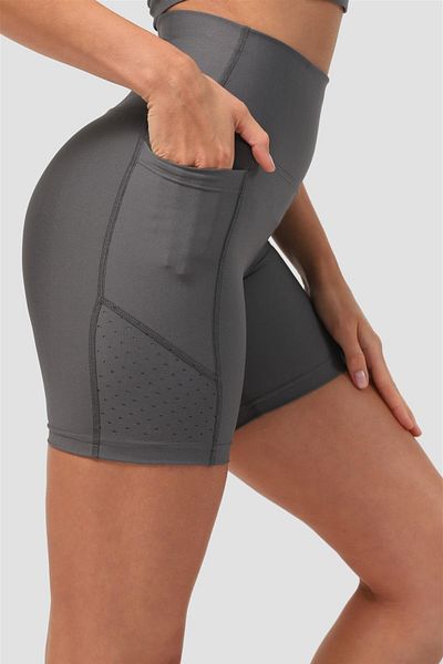 Superstacy Smoked Short Tights with Laser Cut Pockets