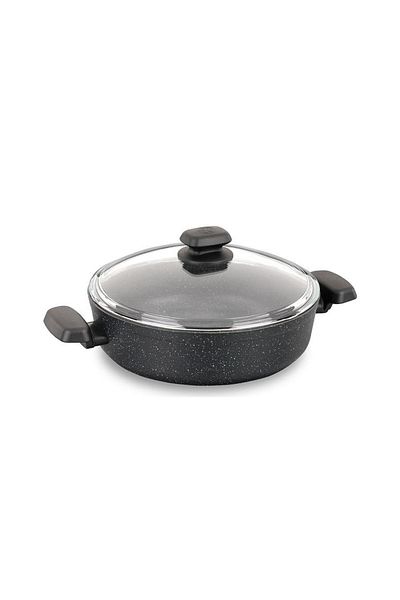 KORKMAZ A1843 Ornella Short Pot 24x6.5 Cm