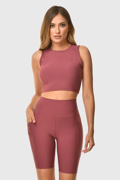 Superstacy Dried Rose Sports Bustier